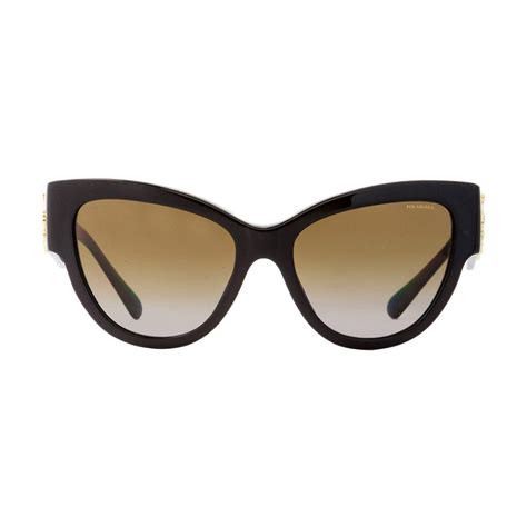 circle versace sunglasses gold|Versace polarised sunglasses.